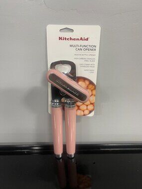 KitchenAid Dry Rose Can Opener Multi Function New